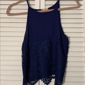 Cropped tank top